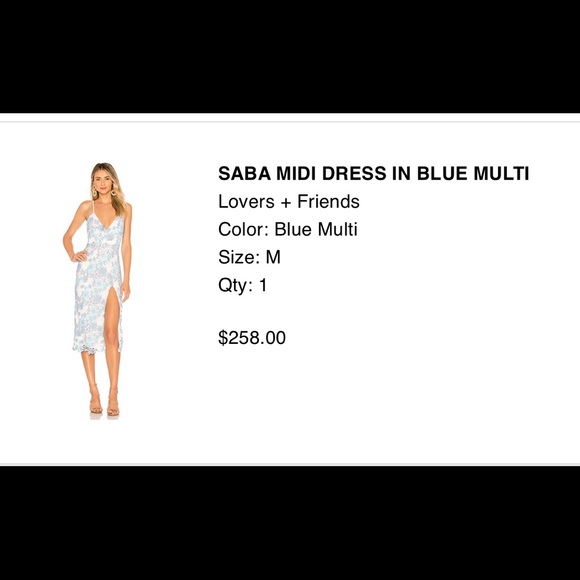 Revolve Lovers + Friends Midi Dress - Picture 2 of 6